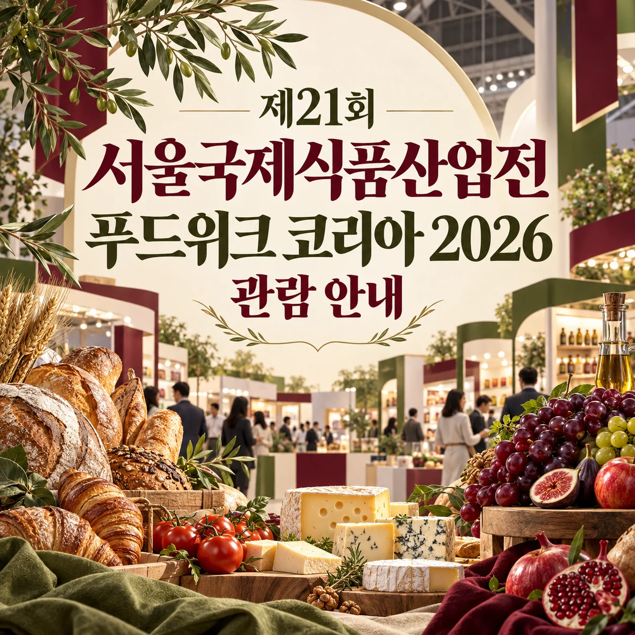 제21회 서울국제식품산업전 푸드위크 코리아 2026 관람 안내